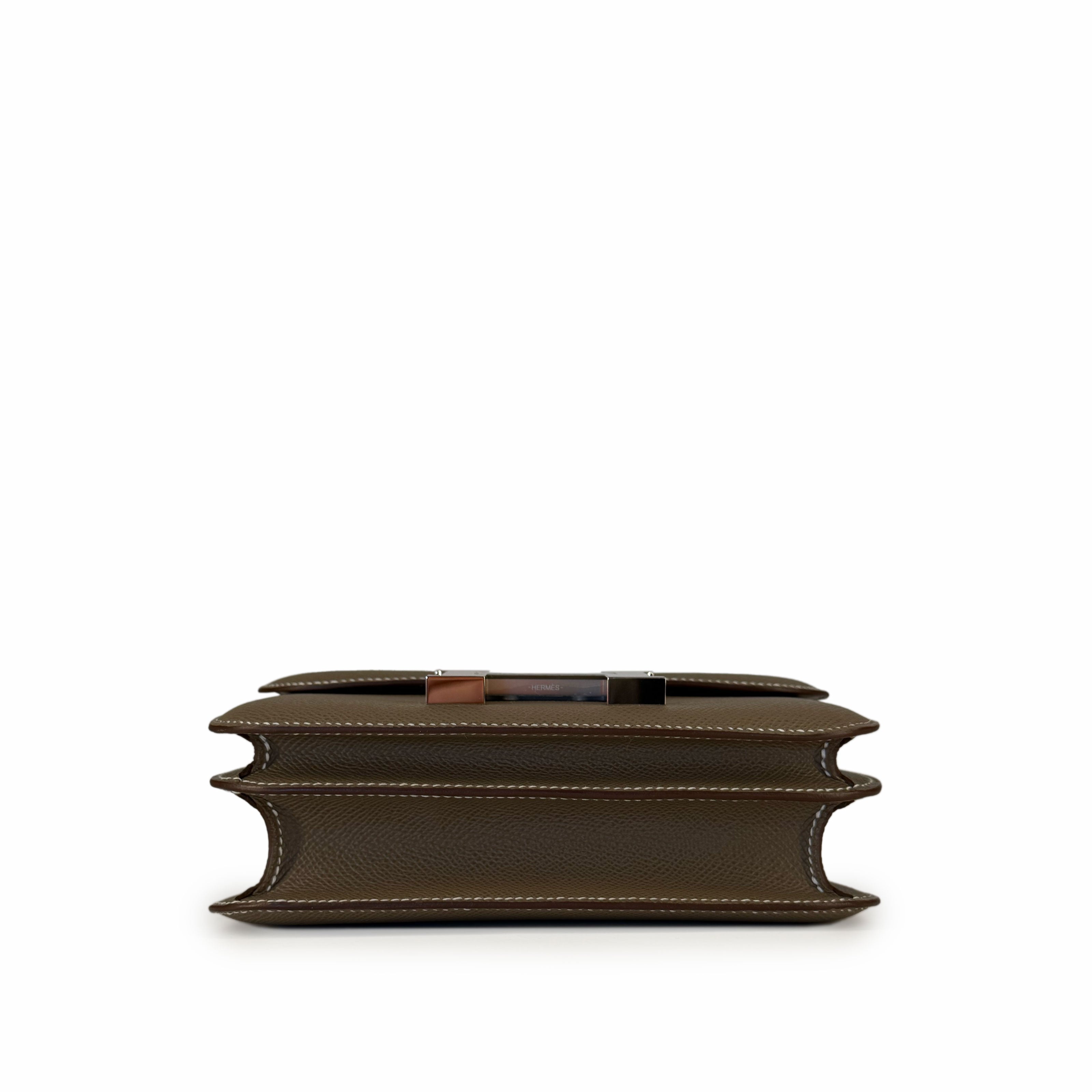 Hermès Constance 18 Etoupe Epsom