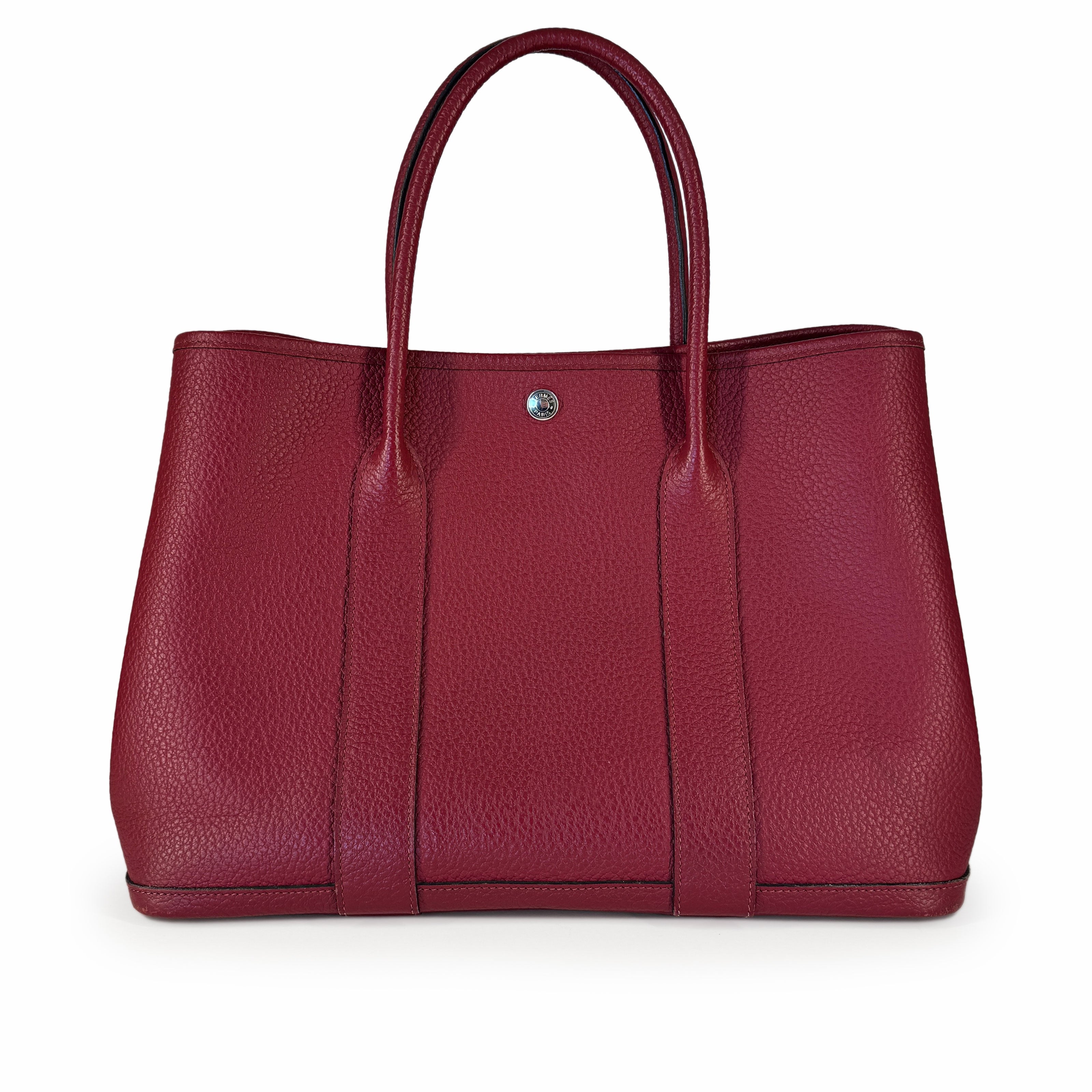 Hermès Garden Party 36 Rouge Clemence Medium