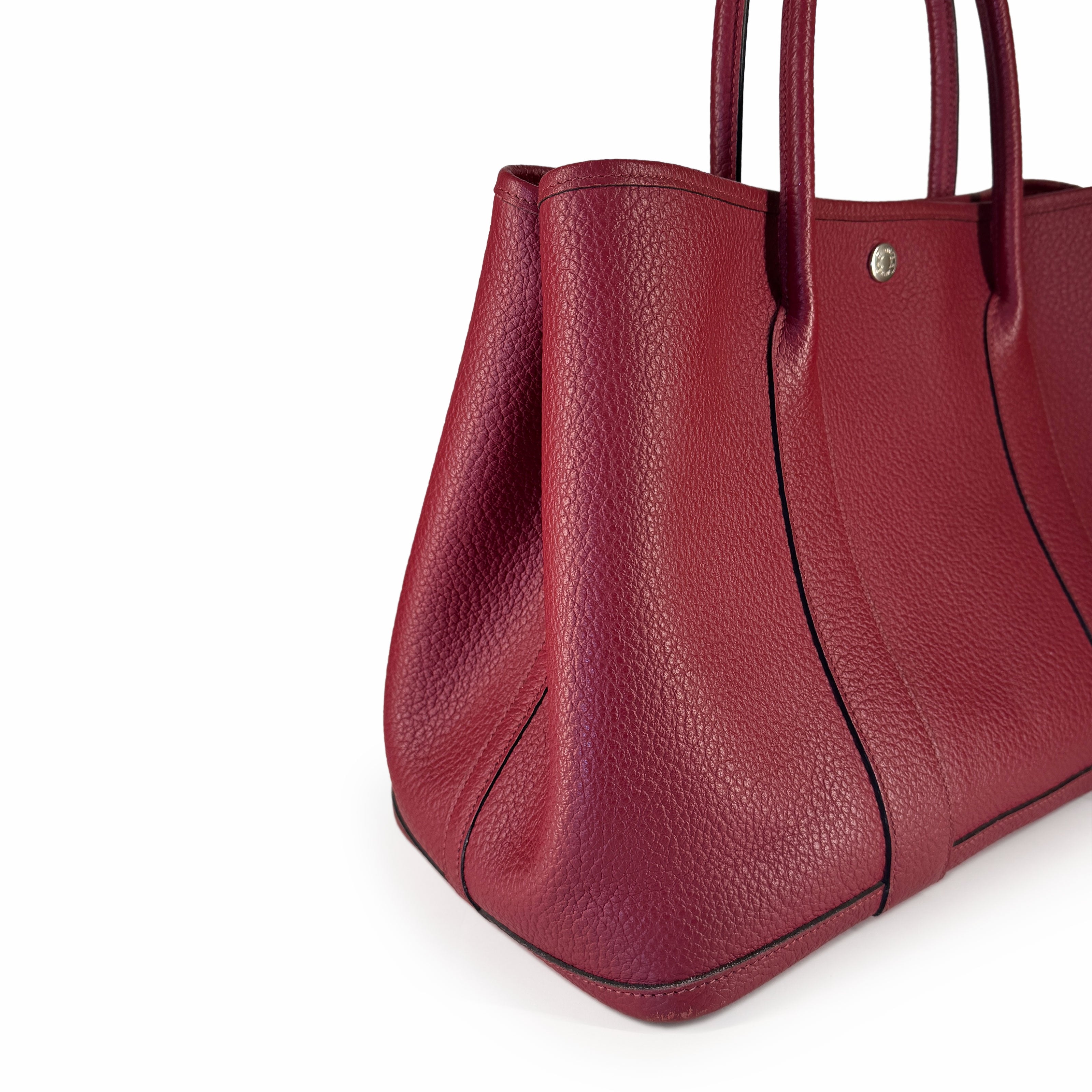 Hermès Garden Party 36 Rouge Clemence Medium