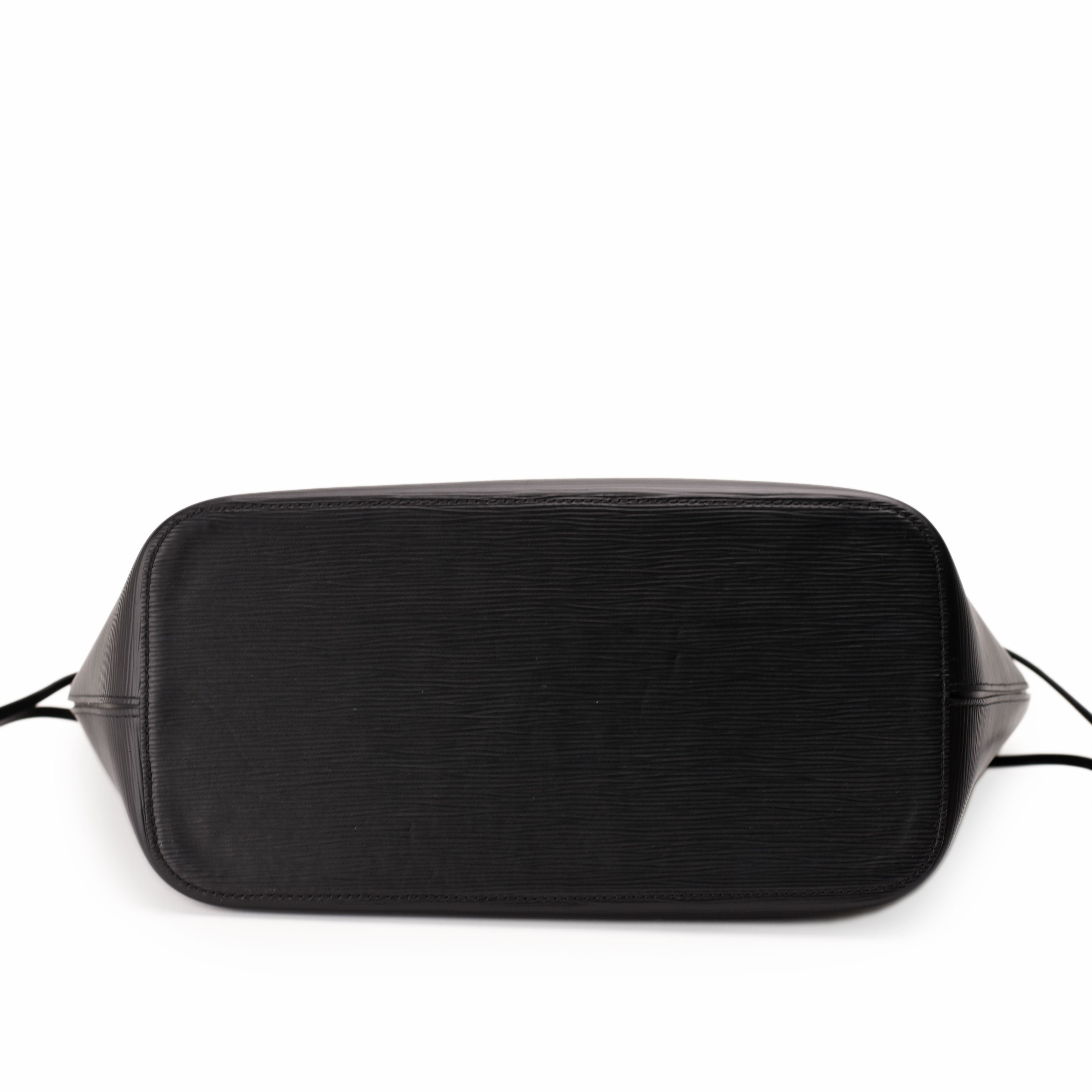 Louis Vuitton Neverfull MM Epi Black