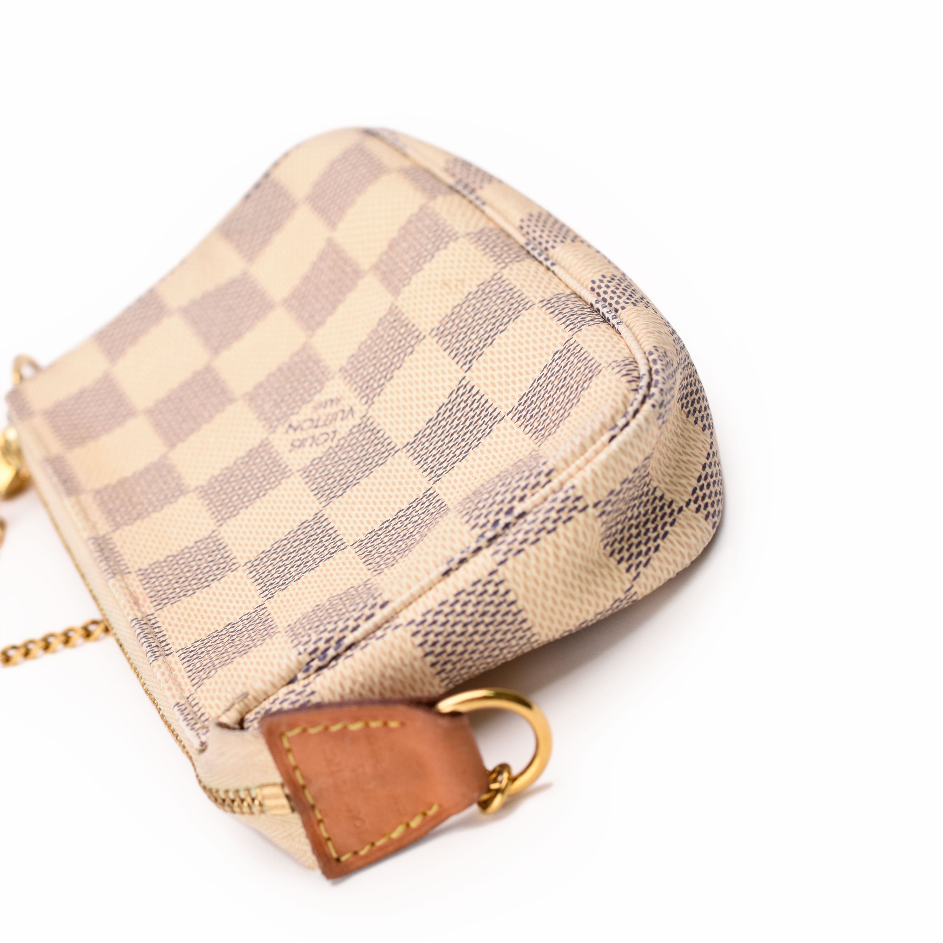 Louis Vuitton Mini Pochette Accessoires Damier Azur