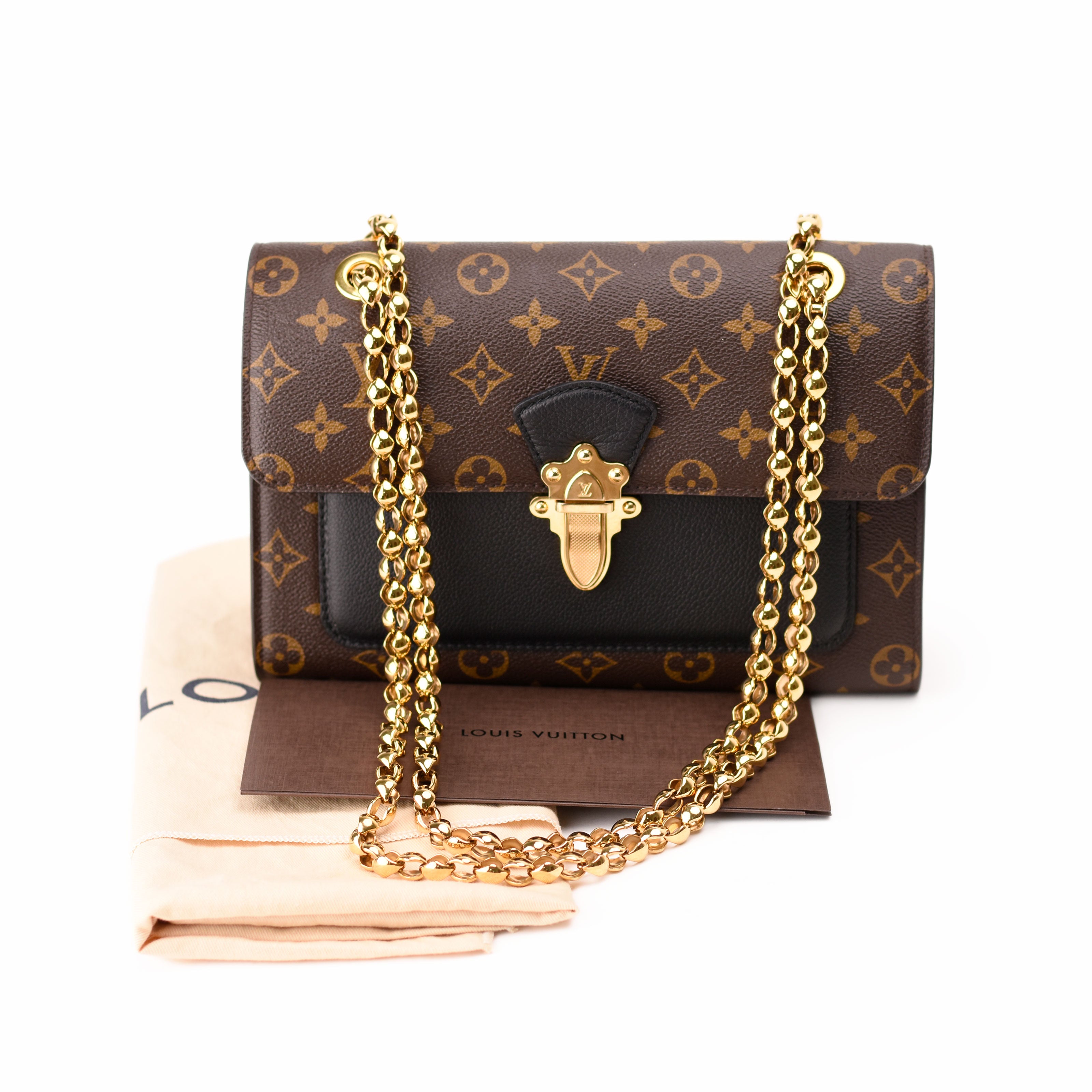 Louis Vuitton Victoire Monogram Black