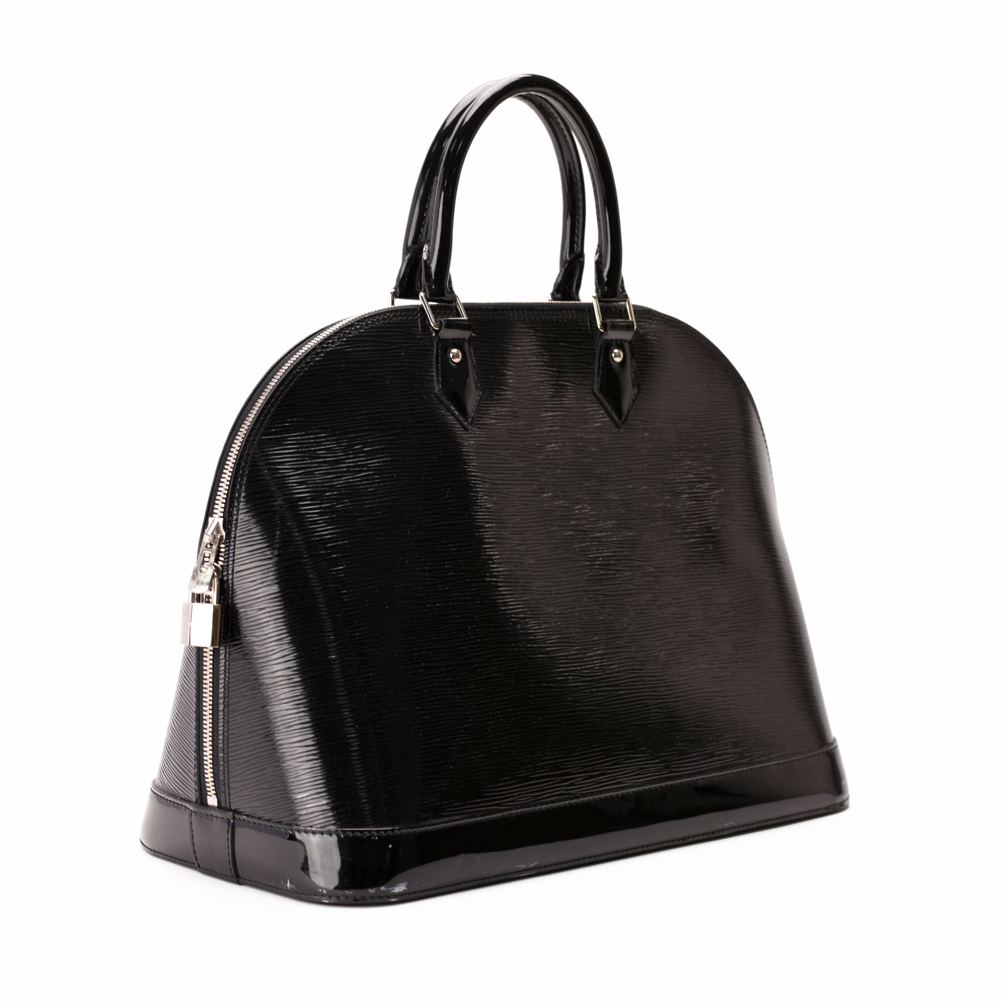 Louis Vuitton Alma GM Black Epi Electric Leather