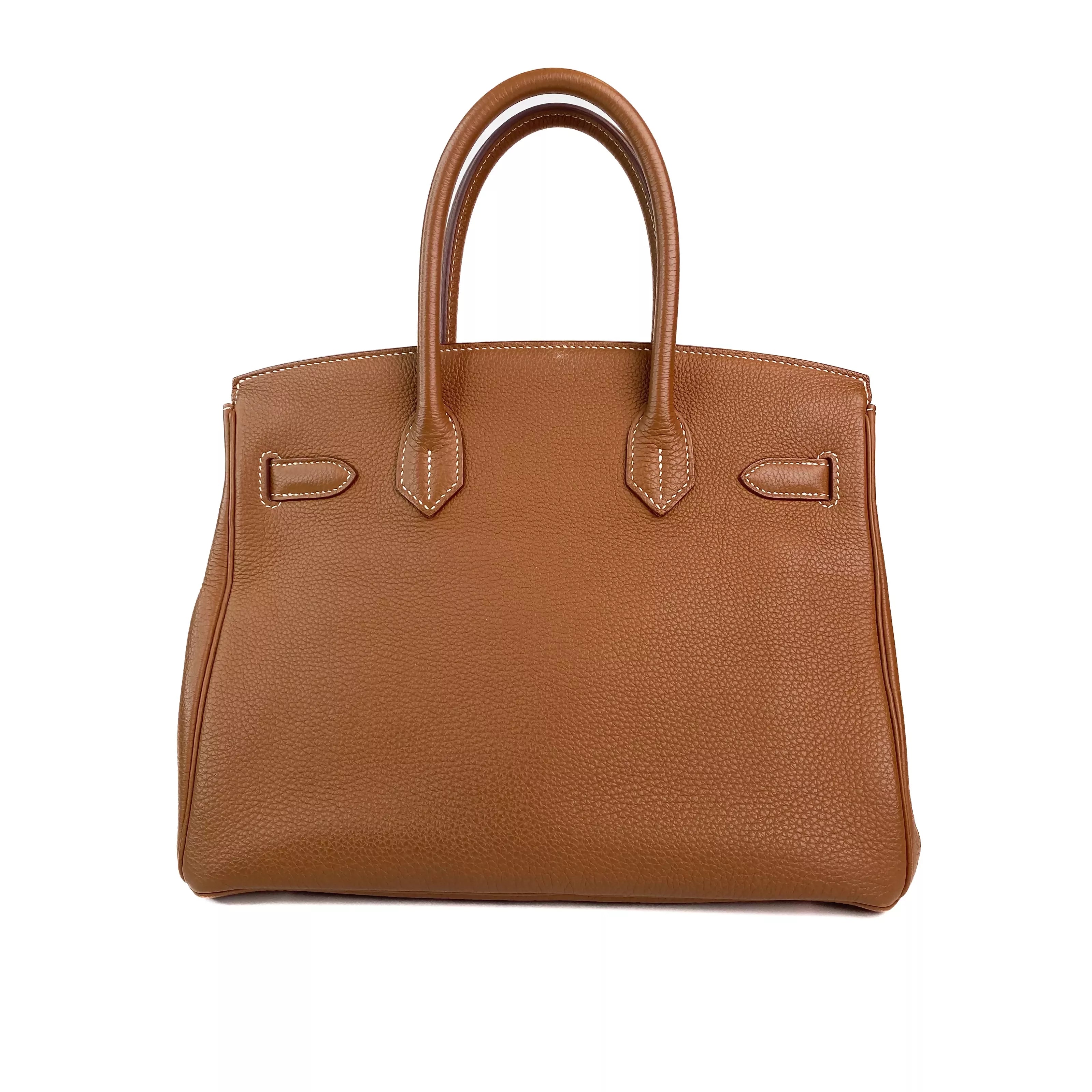 Hermes Birkin 30 in Gold Togo Leather PHW 3