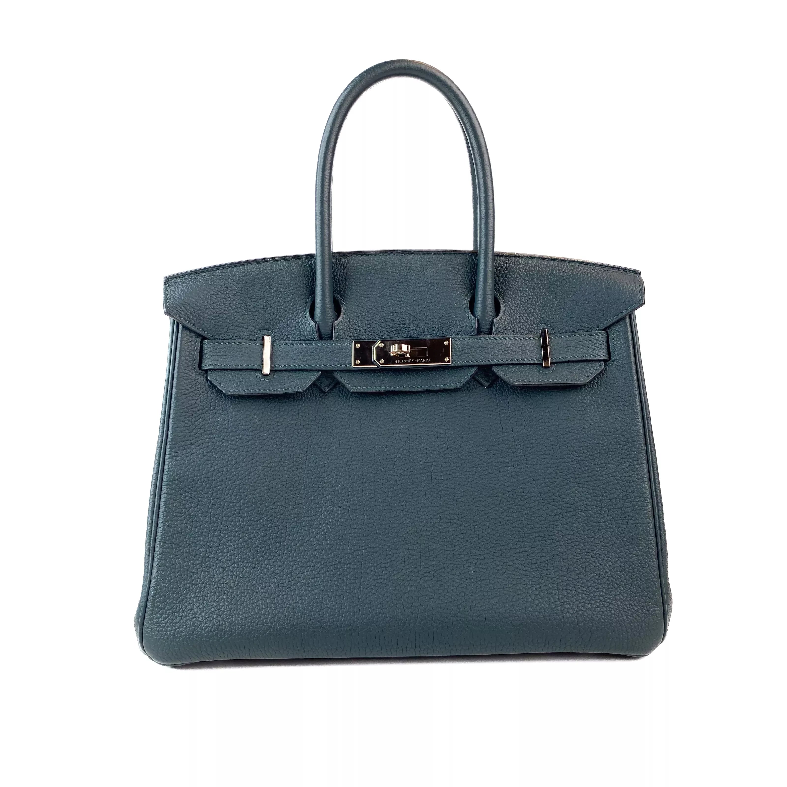 Hermes Birkin 30 in Colvert Togo Leather PHW 8