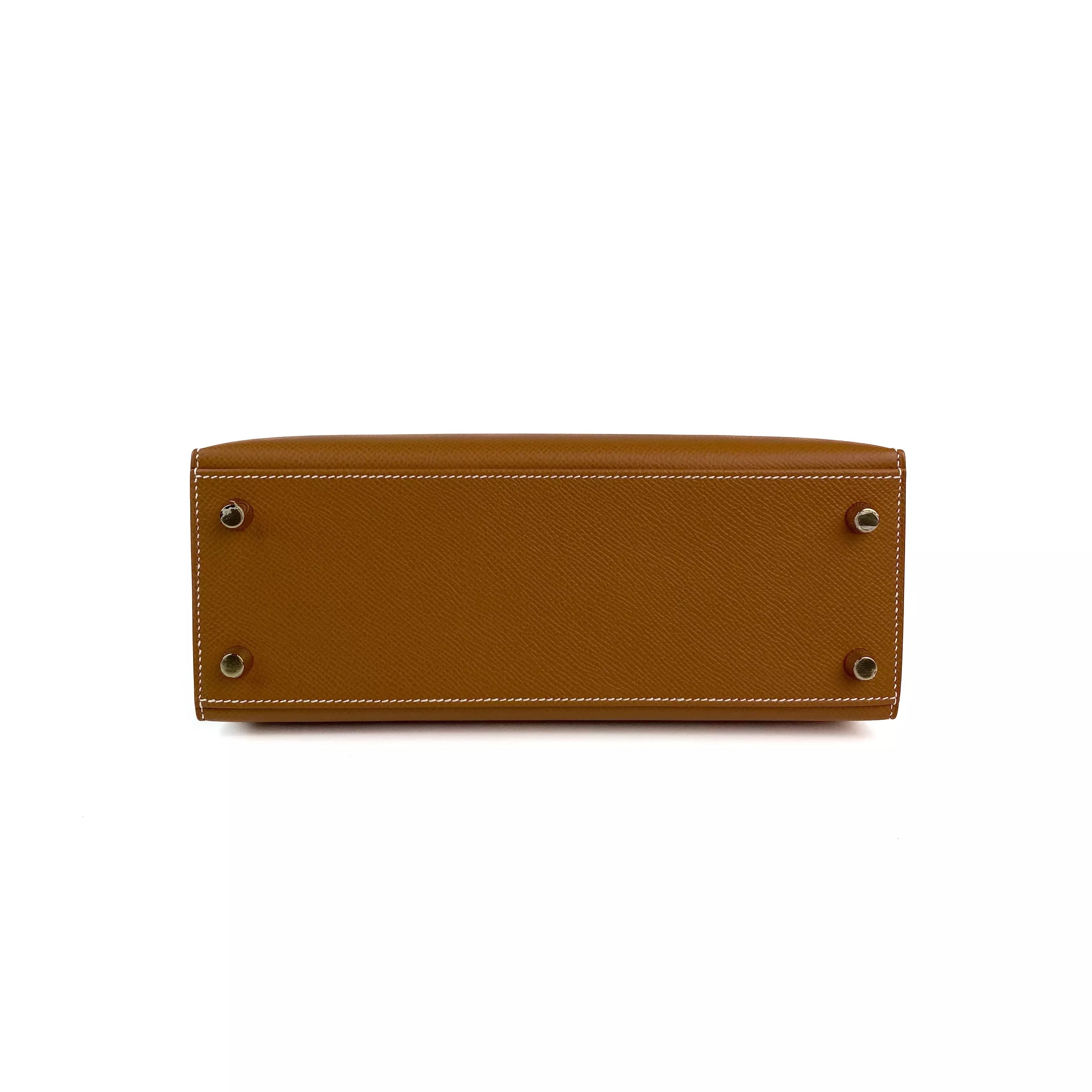 Hermes Kelly 25 in Gold Epsom Leather GHW 5