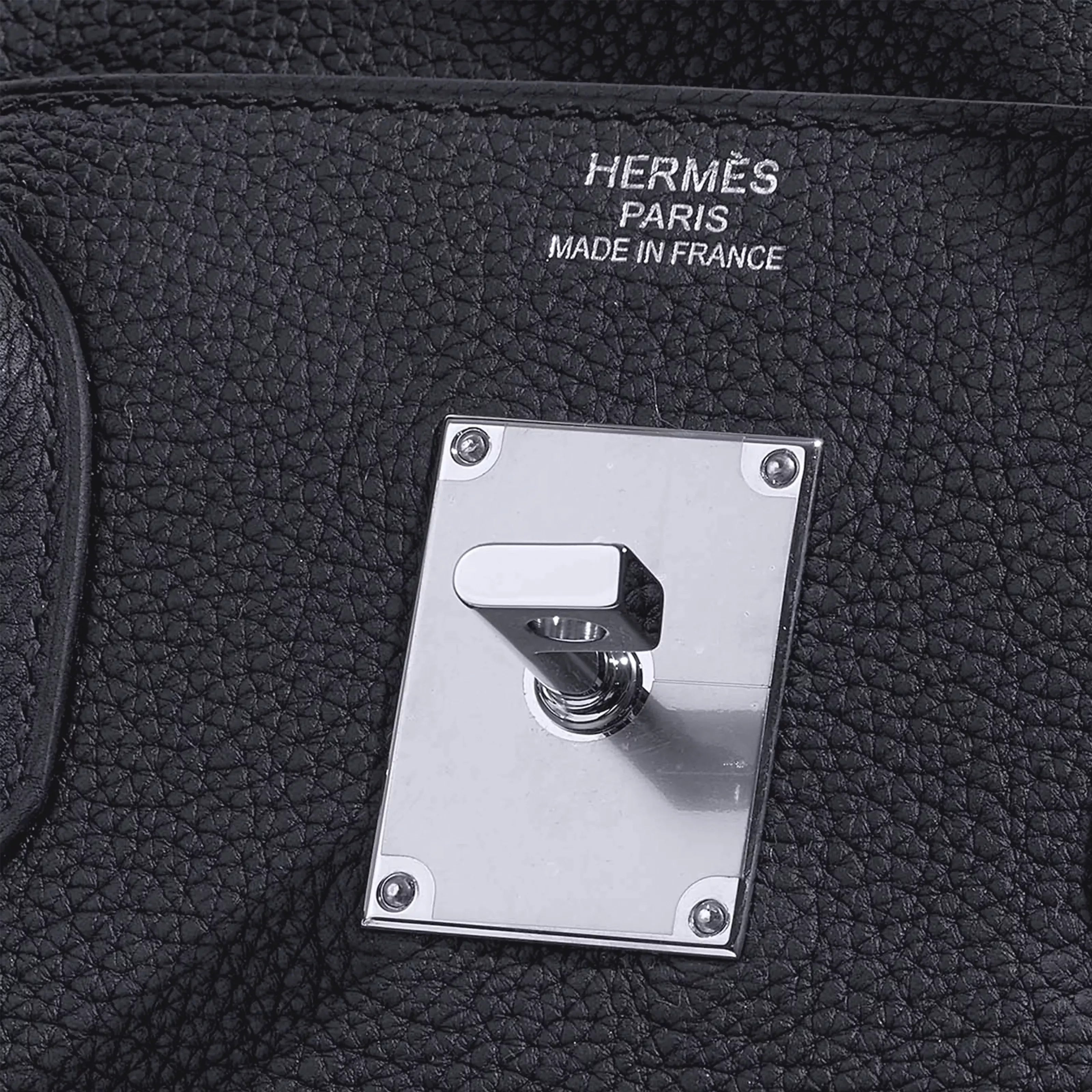 Hermès Haut à Courroies 40 HAC Travel Bag in Ardoise Togo Leather with Palladium Hardware 10