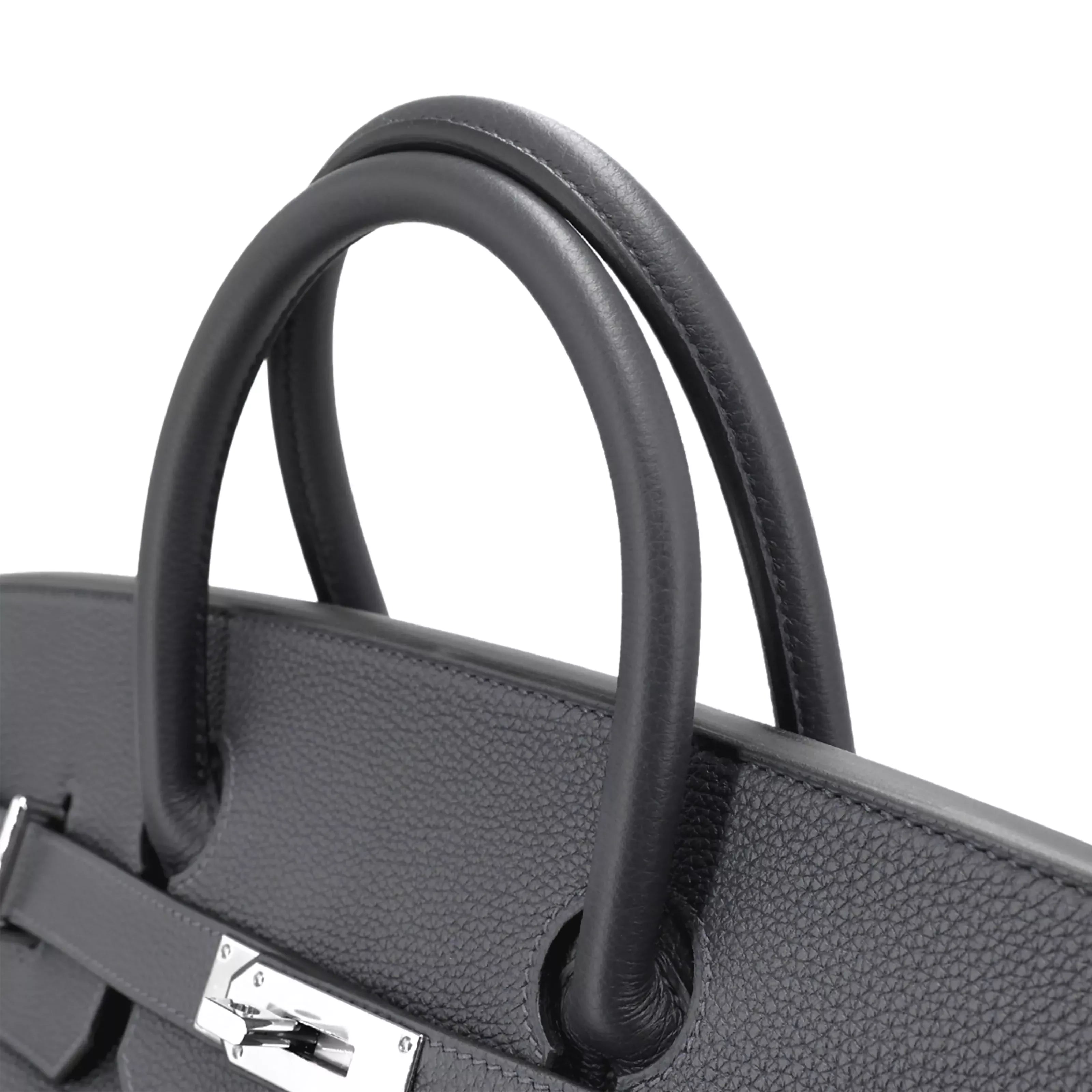 Hermès Haut à Courroies 40 HAC Travel Bag in Ardoise Togo Leather with Palladium Hardware 9